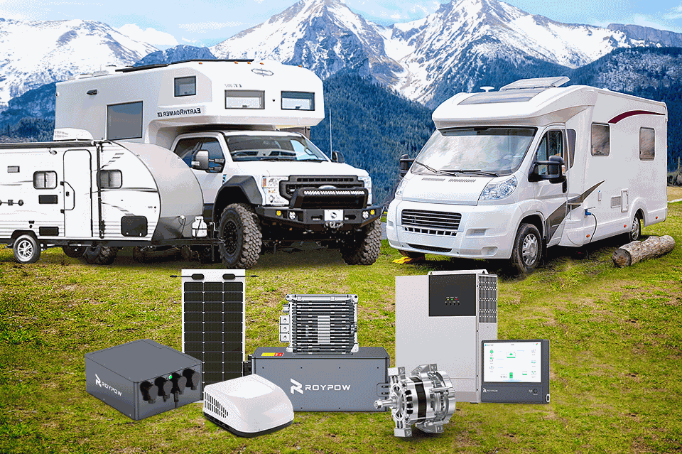 Alternatives to Portable Power Stations: ROYPOW Customized RV Energy Solutions  for Demanding Power Needs