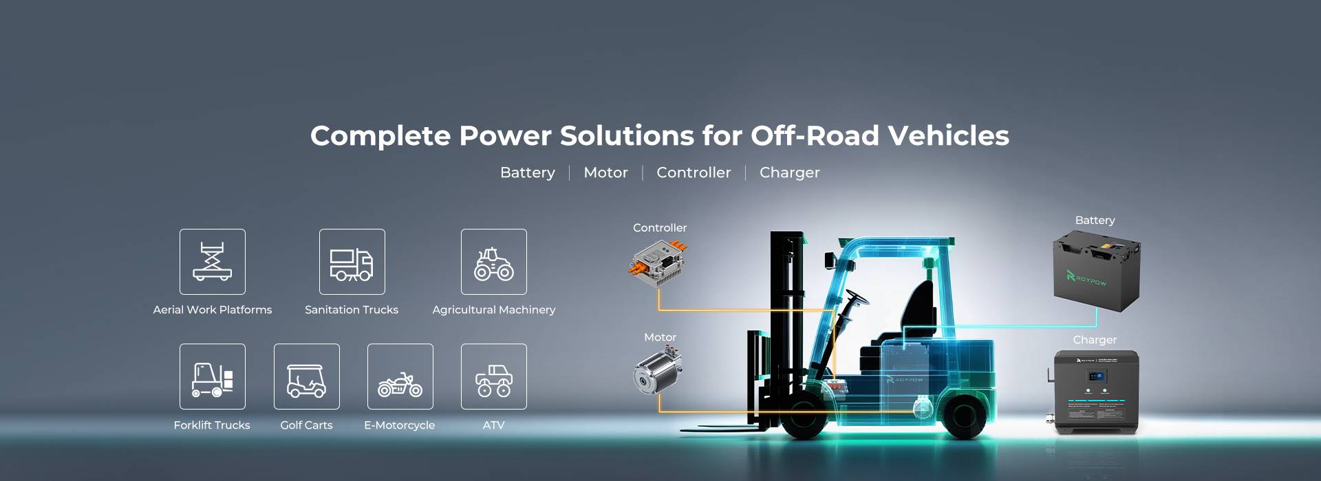 Complete Power Solutions for Off-Road Vehicles