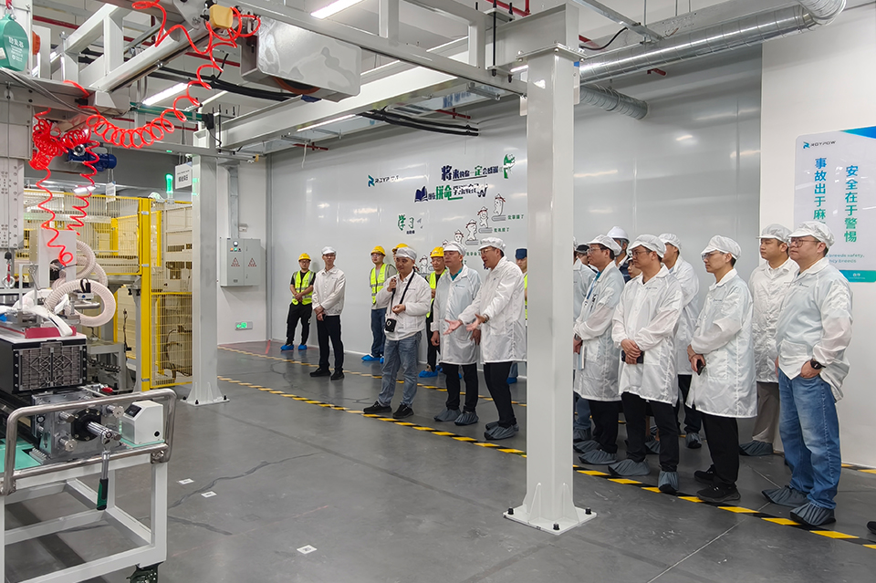 ROYPOW High-Capacity Battery PACK Production Line Officially Commences Operation-1