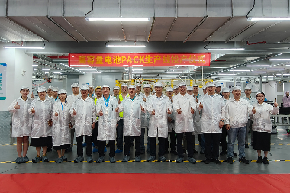 ROYPOW High-Capacity Battery PACK Production Line Officially Commences Operation