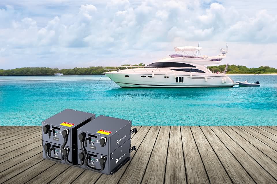 New ROYPOW 12 V/24 V LiFePO4 Battery Packs Elevate the Power of Marine Adventures