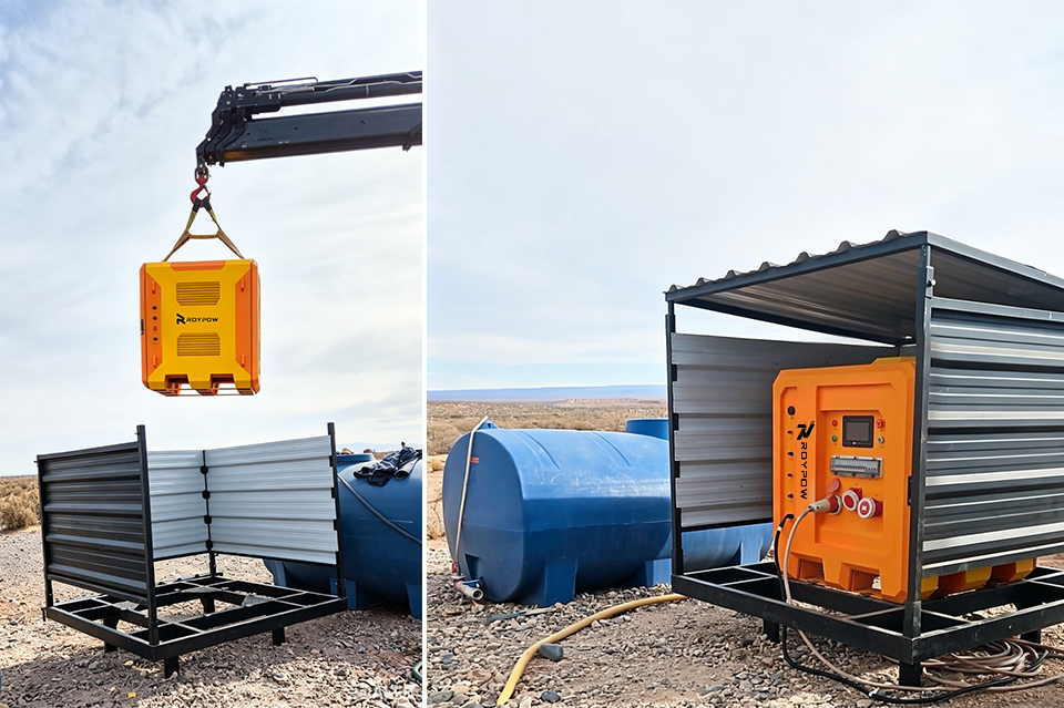 ROYPOW PC15KT Mobile ESS in Argentina: Reliable Off-Grid Power for Oil & Gas Operations