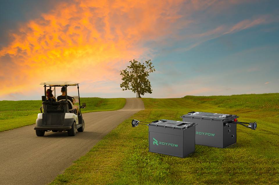 ROYPOW continues to lead in golf cart innovation