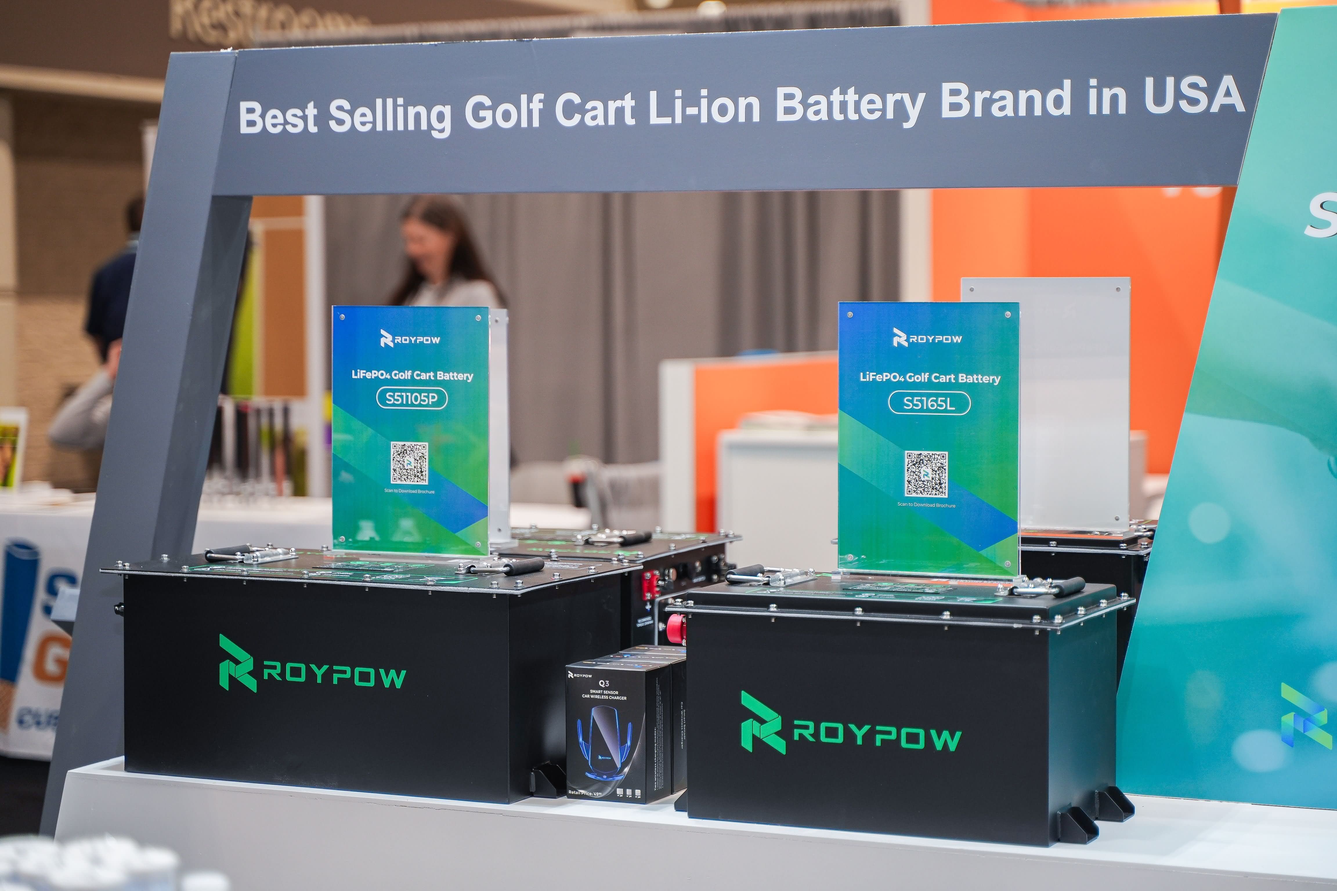 ROYPOW golf cart battery