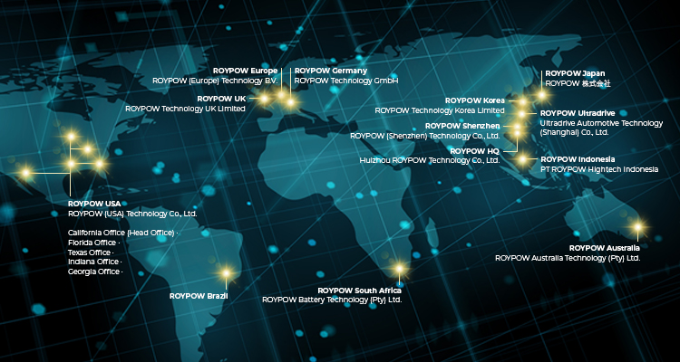 Global sales & service network