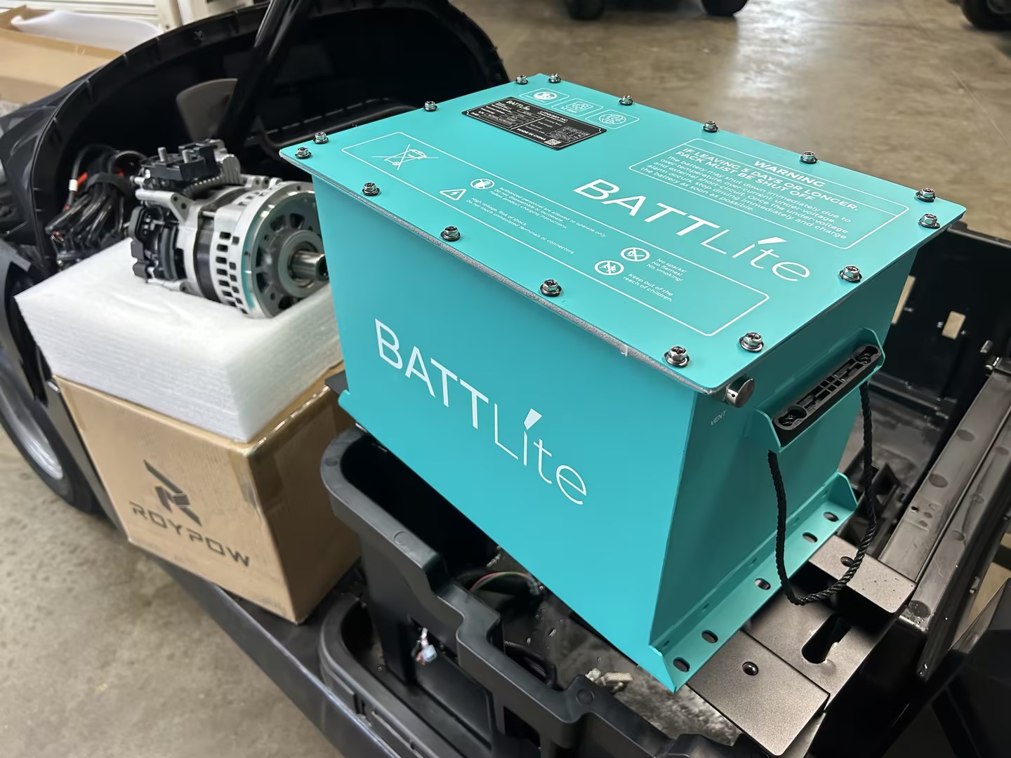 Seamless integration with BattLite battery solution