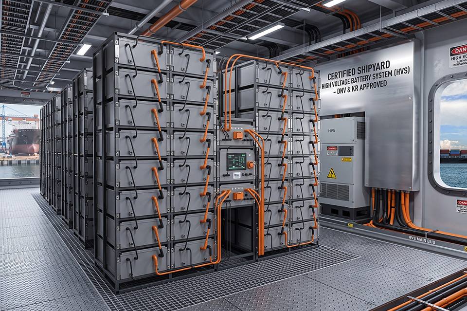 Why High Voltage Battery Systems Are Becoming the Standard for Commercial Electric Vessels